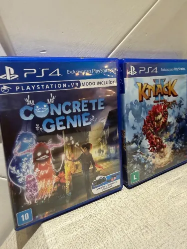 2 JOGOS ORIGINAIS PARA PS4