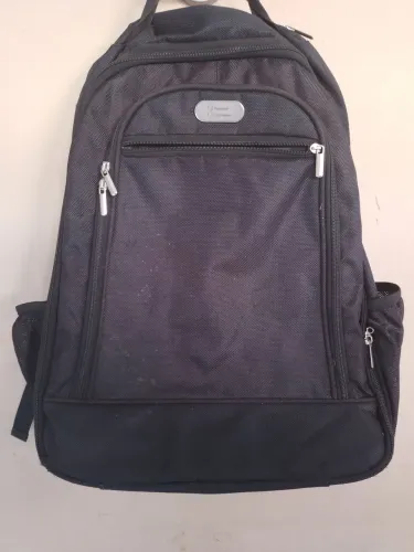 Mochila de lona Pagseguro tamanho grande em ótimas condições 