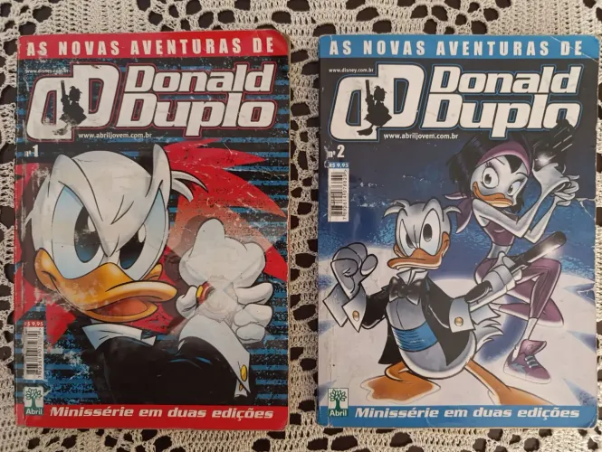 As novas aventuras de Donald Duplo (Edições n° 1 e 2 - Usado)