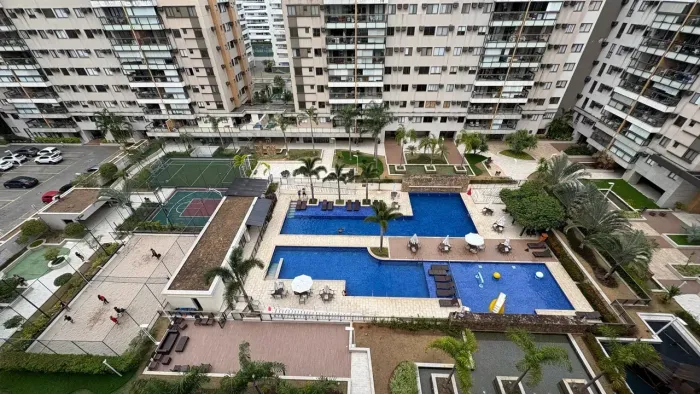 Cobertura Duplex Reformada Vista Lazer Com Fechamento de Vidro no Park Premium