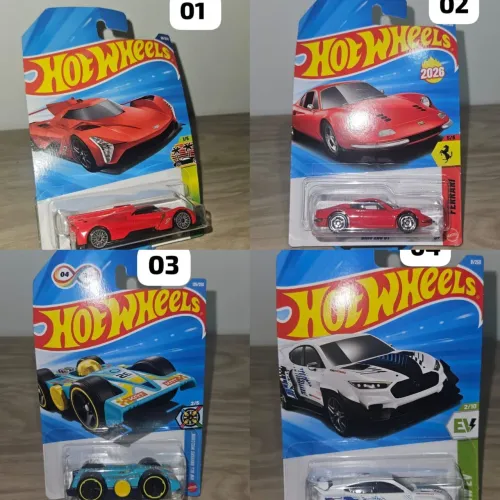 Kit 20 miniaturas de Hot Wheels