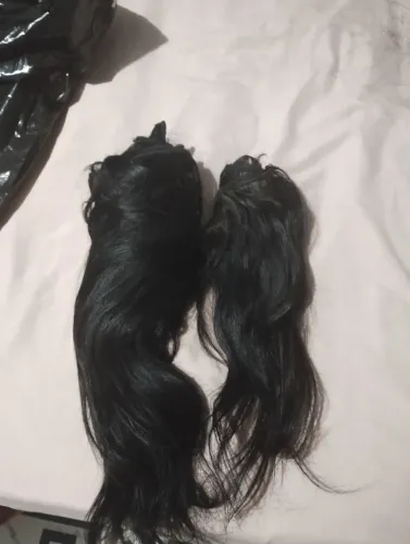 Cabelo ondulado na tela 40 cm-220 g