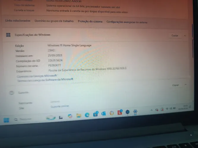 Notbook positivo