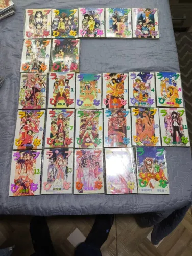 Love Hina: Mangás em JAPONÊS - Coleção COMPLETA + Mangás do Anime + Infinity + Novel