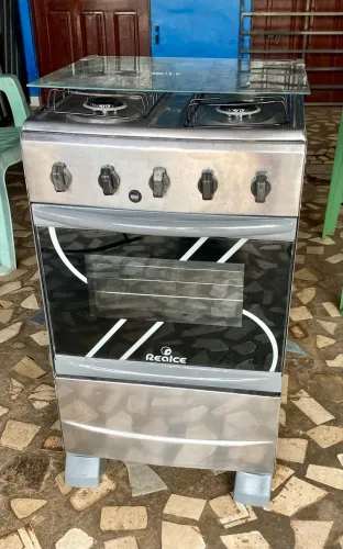 Fogão 4 bocas Realce frente Inox. ENTREGO