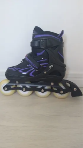 Roller Ajustável c/ Led nas Rodas Tamanho 33-36