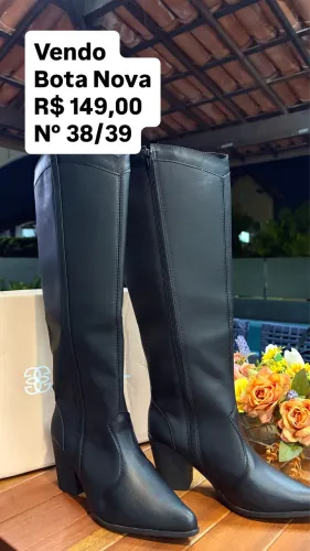 Bota de cano longo