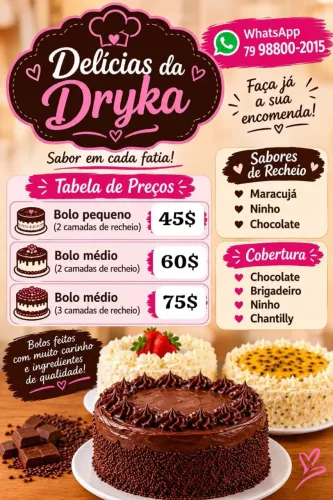 Bolo de aniversário 