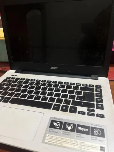 NOTEBOOK PARA RETIRADA DE PEÇAS