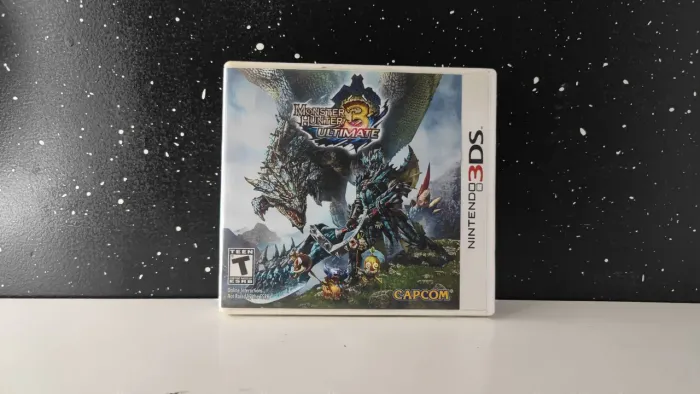 Jogo monster Hunter 3 ultimate de Nintendo 3DS