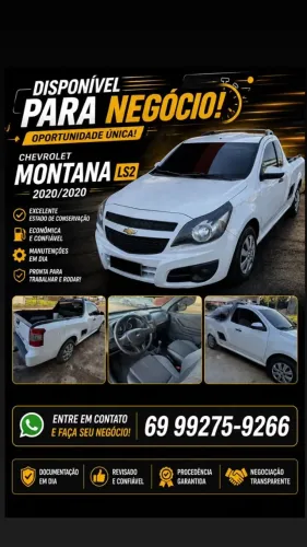 Chevrolet Montana LS 1.4 Econoflex 8V 2P 2020
