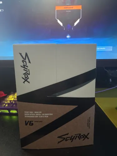 Mouse Gamer Profissional Scyrox V6 39g NOVO