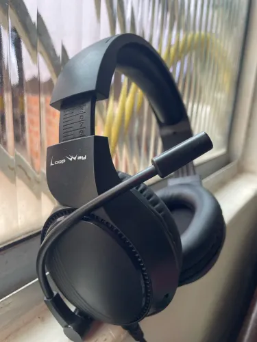 Headset Gamer Loop Way D10 com fio.