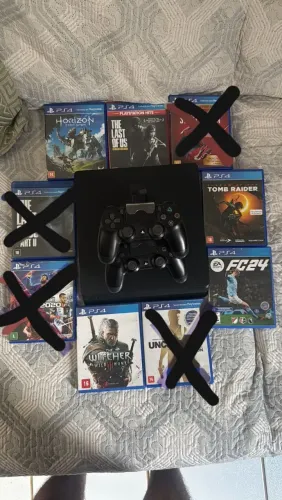 Ps4 Slim vendo ou troco