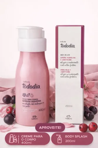 Kit Amora Vermelha e jabuticab