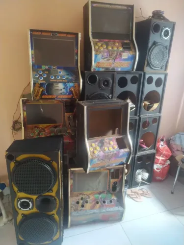 máquinas de músicas parede