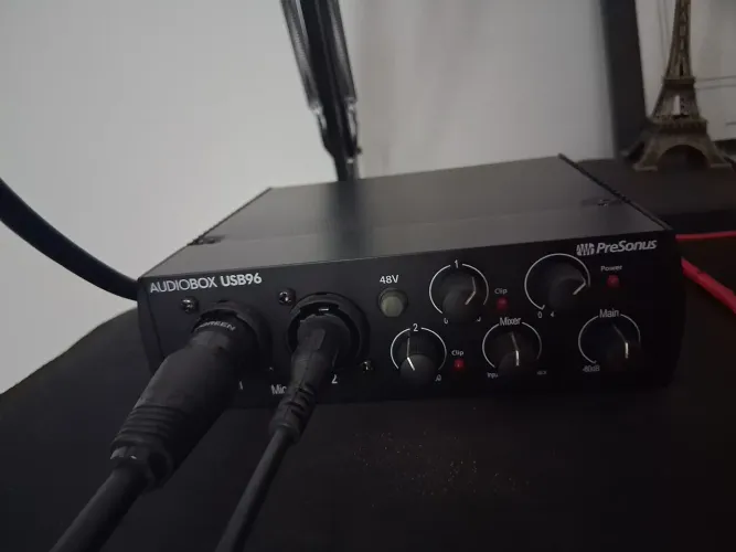 Audiobox presonus usb96 qualidadee