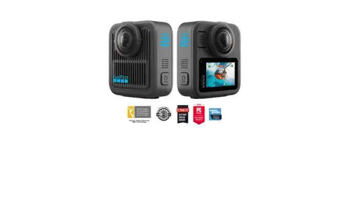 GO PRO MAX 2 filmou apenas 1 viagem