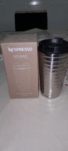 Copo nespresso cromado