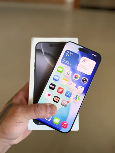 iPhone 16 Pro Max 256gb com garantia apple até 09/2026