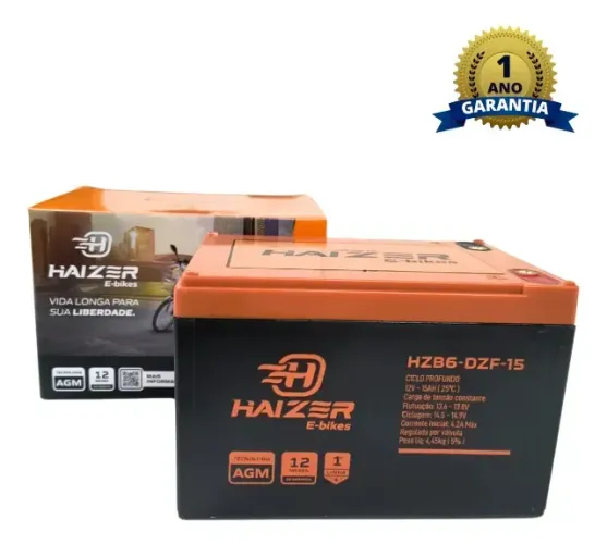 kit 4 baterias de chumbo 12v 15ah 48v para BICICLETA ELETRICA PATINETE ELETRICO 