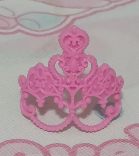 MÁSCARA BARBIE MOSQUETEIRA ROSA ORIGINAL 