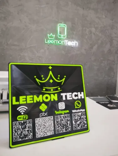 Placa PIX Personalizada - Feita em 3D