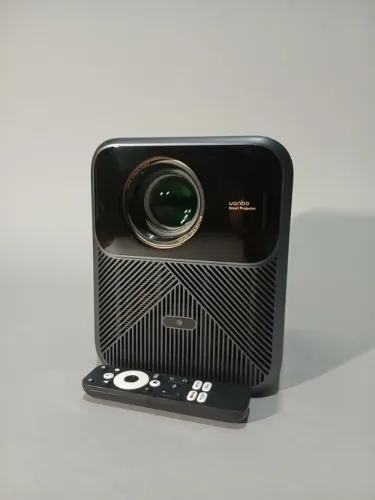 Projetor Wanbo Mozart 1 Pro 2025 WPB84 4K Google TV 1200 ANSI