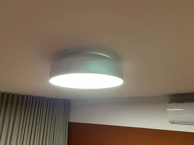 Plafon Ibiza Madrilux Branco 46cm - 5 Lâmpadas E27 (Excelente Estado)