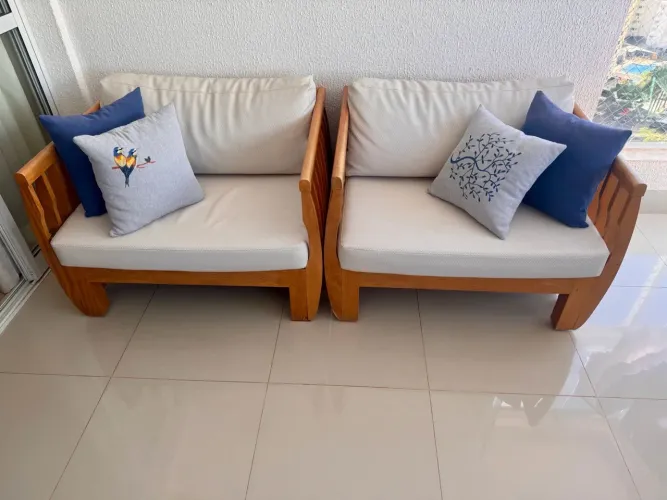 Poltronas - varanda - tecido náutico 