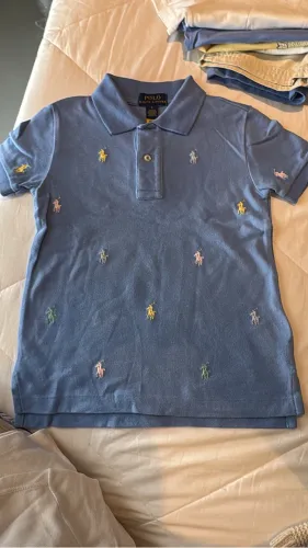 Polo Ralph Lauren cavalinhos + Bermuda cavalinhos Ralph Lauren 3 anos