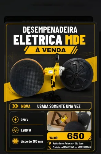 Desempenadeira Elétrica