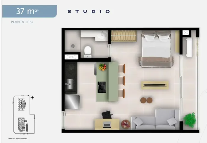 STUDIO METROPOLITAN BUENO