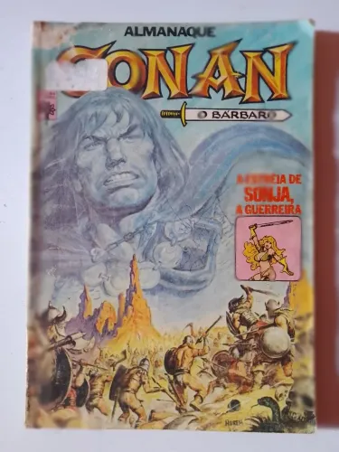 ALMANAQUE CONAN N. 2 RARIDADE, USADA COM SINAIS DO TEMPO E DE MANIPULAÇÃO