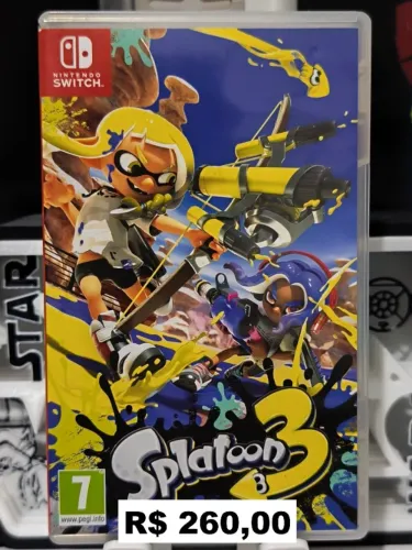 Splatoon 3 - Nintendo Switch - envio pela Olx