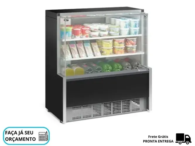 Balcão Refrigerado 2 Placas 1,10M Gelopar