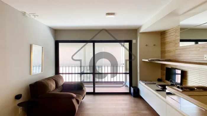 Apartamento mobiliado para locação na Bela Vista, São Paulo-SP: 1 quarto, 1 banheiro, 1 va