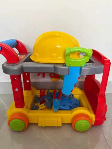 Carrinho de ferramentas infantil 