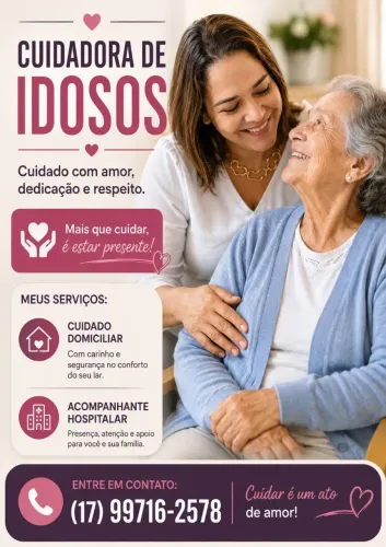 Cuidadora de idosos 