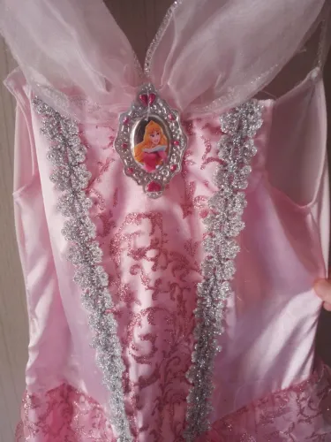 Vestido da princesa Aurora (Bela Adormecida)