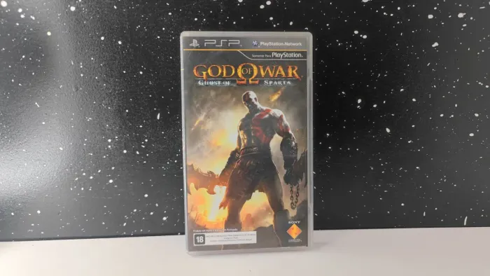 Jogo god of war ghost of Sparta de psp