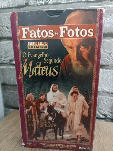 FITA VHS( O Evangélio Segundo Mateus)