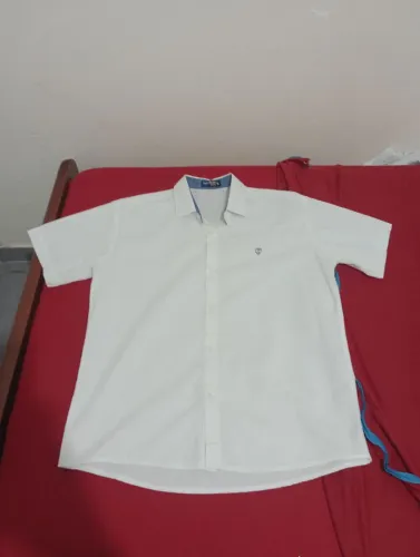 Camisa social gola polo