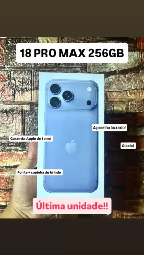 iPHONE 18 PRO MAX 256GB LACRADO 