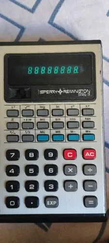 Calculadora Vintage Sperry Remington SSR-9 - USADA Coleção