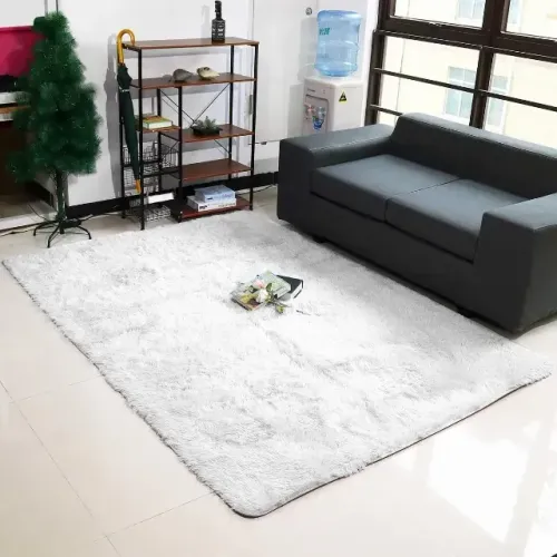 Tapete Quarto 1,50x1,00 Branco