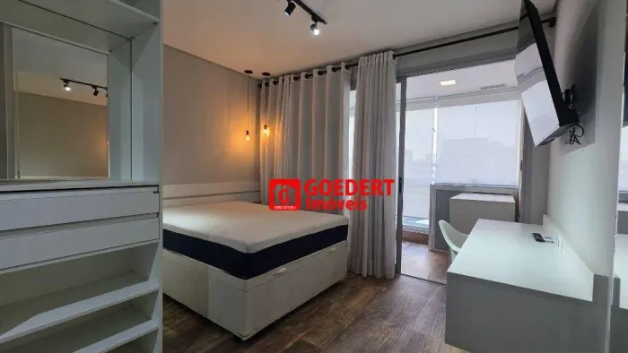 Apartamento Studio Condomínio Helbor Patteo Bosque Maia com 1 dormitório para alugar, 28 m