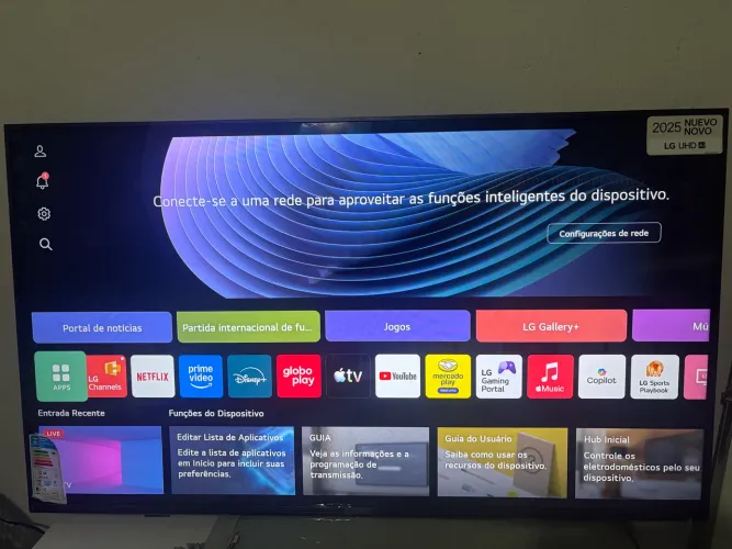TV LG Smart 50? 4KUHD - Modelo 50UA7500PSA ? R$ 1.450,00