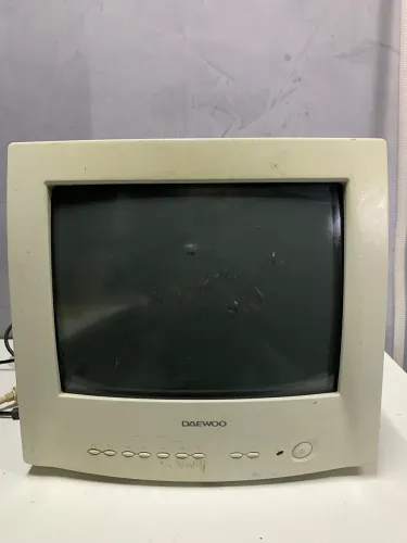 MONITOR CRT BRANCO