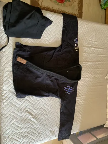 Kimono Jiu Jitsu A2 Wolf Preto